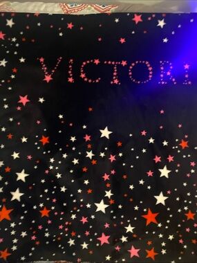 Victoria's Secret throw blanket with Stars